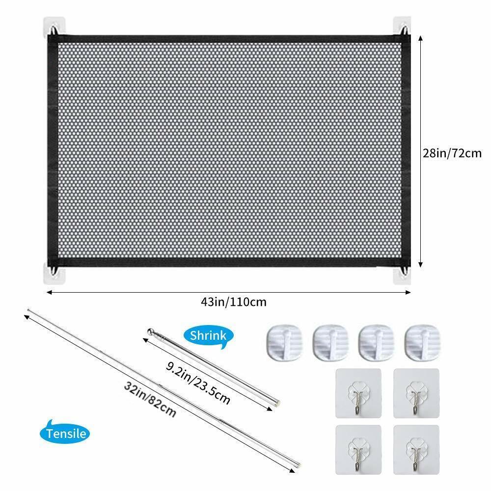 Safety Gate Mesh Fence For Stairs & Doors