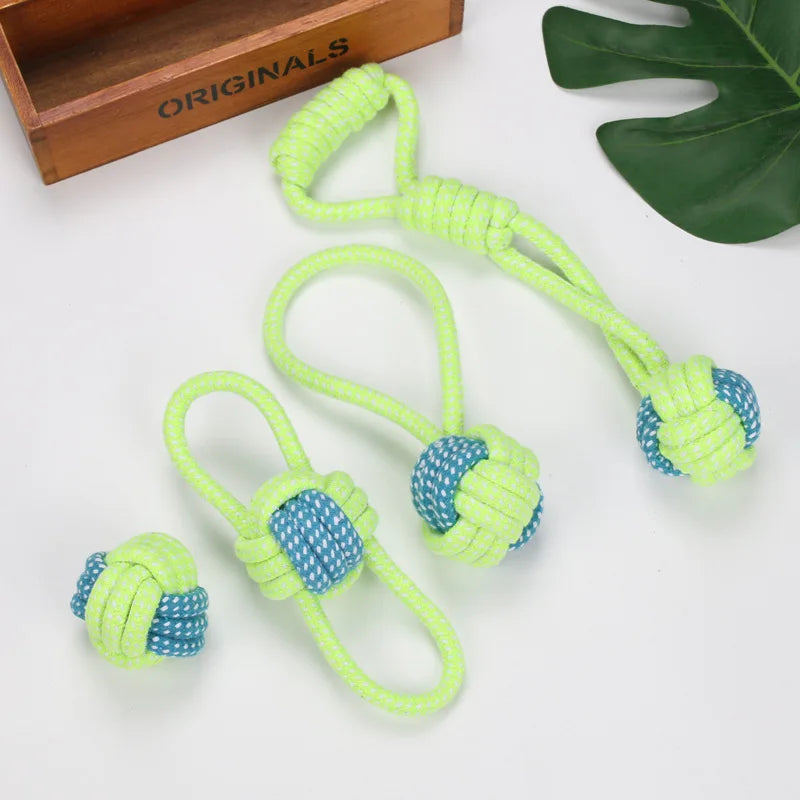 Cotton Chew Rope with a Ball